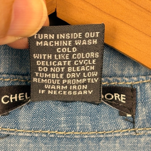 Chelsea & Theodore Women Shirt Blouse XL Button Down Long Sleeve Capsule Rodeo - Picture 5 of 9